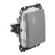 Одноклавішний перемикач Schneider Electric Sedna Design & Elements з кришкою IP44 алюміній SDD213106