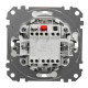Одноклавішний перемикач Schneider Electric Sedna Design & Elements з кришкою IP44 алюміній SDD213106