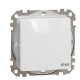 Одноклавішний перемикач Schneider Electric Sedna Design & Elements з кришкою IP44 білий SDD211106