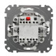 Одноклавішний перемикач Schneider Electric Sedna Design & Elements з кришкою IP44 чорний SDD214106