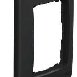 Однопостова рамка Schneider Electric Sedna Design чорна SDD314801