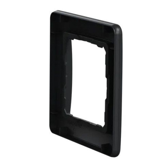 Однопостова рамка Schneider Electric Sedna Design чорна SDD314801