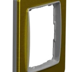 Однопостова рамка Schneider Electric Sedna Elements Sedna Elements матове золото SDD371801
