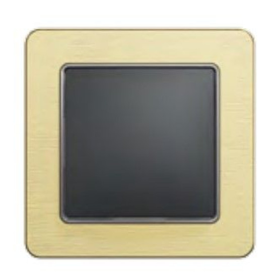Однопостова рамка Schneider Electric Sedna Elements Sedna Elements матове золото SDD371801