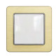 Однопостова рамка Schneider Electric Sedna Elements Sedna Elements матове золото SDD371801