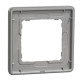 Однопостова рамка Schneider Electric Sedna Elements штучне біле скло SDD360801