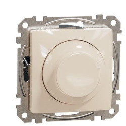 Поворотний світлорегулятор Schneider Electric Sedna Design & Elements RC 3-370 Вт бежевий SDD112501