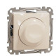 Поворотний світлорегулятор Schneider Electric Sedna Design & Elements RC 3-370 Вт бежевий SDD112501