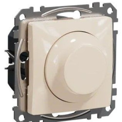 Поворотний світлорегулятор Schneider Electric Sedna Design & Elements RC 3-370 Вт бежевий SDD112501