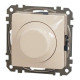 Поворотний світлорегулятор Schneider Electric Sedna Design & Elements RC 3-370 Вт бежевий SDD112501