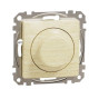 Поворотний світлорегулятор Schneider Electric Sedna Design & Elements RC 3-370 Вт береза SDD180502