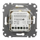 Поворотний світлорегулятор Schneider Electric Sedna Design & Elements RC 3-370 Вт береза SDD180502