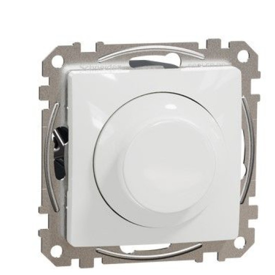 Поворотний світлорегулятор Schneider Electric Sedna Design & Elements RC 3-370 Вт білий SDD111501