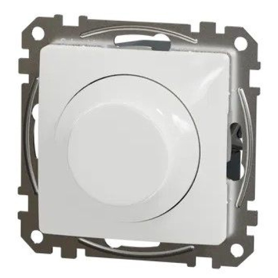 Поворотний світлорегулятор Schneider Electric Sedna Design & Elements RC 3-370 Вт білий SDD111501