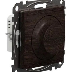Поворотний світлорегулятор Schneider Electric Sedna Design & Elements RC 3-370 Вт венге SDD181502