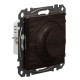 Поворотний світлорегулятор Schneider Electric Sedna Design & Elements RC 3-370 Вт венге SDD181502