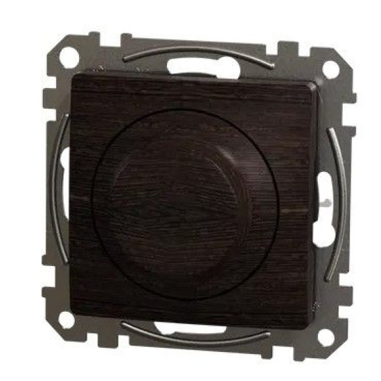 Поворотний світлорегулятор Schneider Electric Sedna Design & Elements RC 3-370 Вт венге SDD181502
