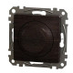 Поворотний світлорегулятор Schneider Electric Sedna Design & Elements RC 3-370 Вт венге SDD181502