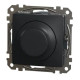 Поворотний світлорегулятор Schneider Electric Sedna Design & Elements RC 3-370 Вт чорний SDD114501