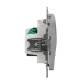 Подвійна комп'ютерна розетка Schneider Electric Sedna Design & Elements RJ45 кат. 5е UTP алюміній SDD113452
