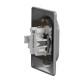 Подвійна розетка Schneider Electric Sedna Design з заземленням та шторками алюміній SDD313221