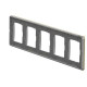 П'ятипостова рамка Schneider Electric Sedna Elements Sedna Elements матове золото SDD371805
