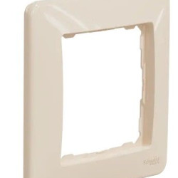 Рамка 1-постова Schneider Electric Sedna Design бежева SDD312801