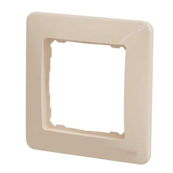 Рамка 1-постова Schneider Electric Sedna Design бежева SDD312801