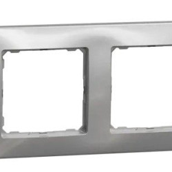 Рамка 2-місна Schneider Electric Sedna Design алюміній SDD313802