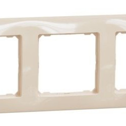 Рамка 3-постова Schneider Electric Sedna Design бежева SDD312803