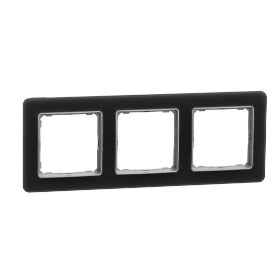 Рамка 3-постова Schneider Electric Sedna Elements штучне матове скло SDD362803