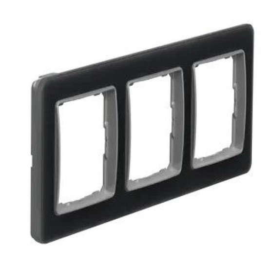 Рамка 3-постова Schneider Electric Sedna Elements штучне матове скло SDD362803