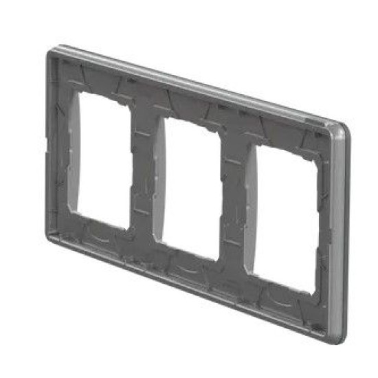 Рамка 3-постова Schneider Electric Sedna Elements штучне матове скло SDD362803