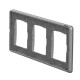 Рамка 3-постова Schneider Electric Sedna Elements штучне матове скло SDD362803