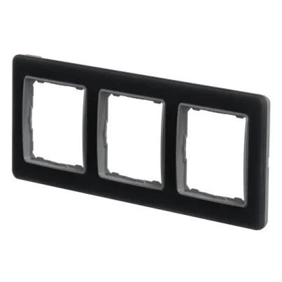 Рамка 3-постова Schneider Electric Sedna Elements штучне матове скло SDD362803