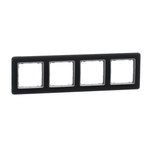 Рамка 4-постова Schneider Electric Sedna Elements штучне матове скло SDD362804