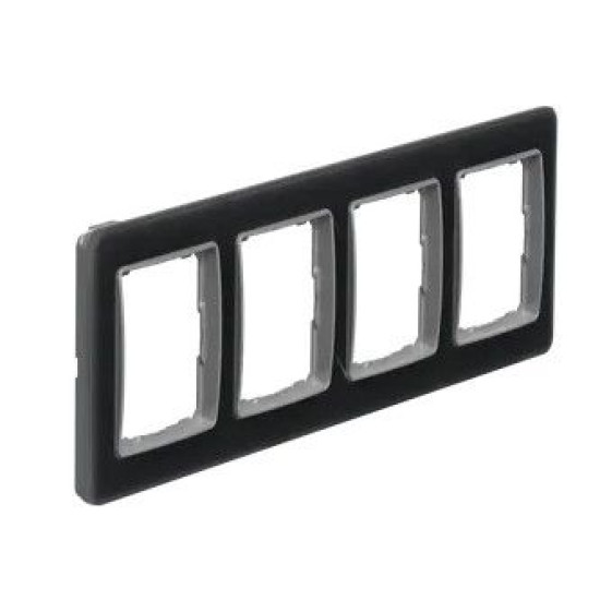 Рамка 4-постова Schneider Electric Sedna Elements штучне матове скло SDD362804