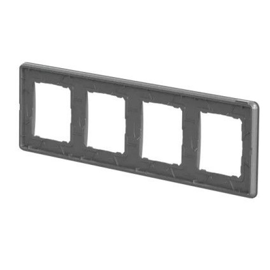 Рамка 4-постова Schneider Electric Sedna Elements штучне матове скло SDD362804
