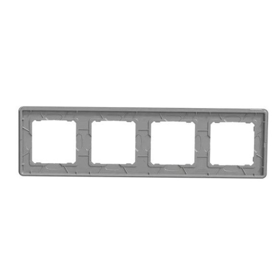 Рамка 4-постова Schneider Electric Sedna Elements штучне матове скло SDD362804
