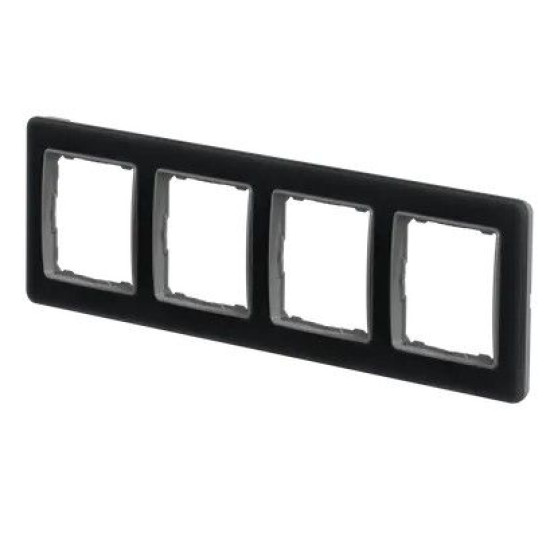 Рамка 4-постова Schneider Electric Sedna Elements штучне матове скло SDD362804