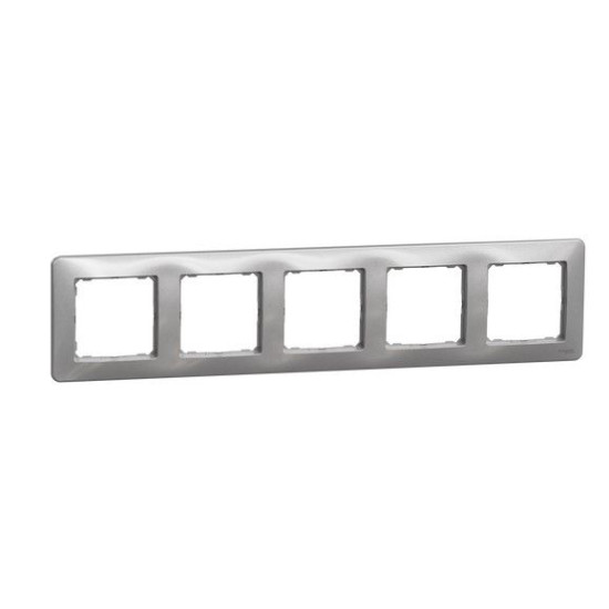Рамка 5-місна Schneider Electric Sedna Design алюміній SDD313805