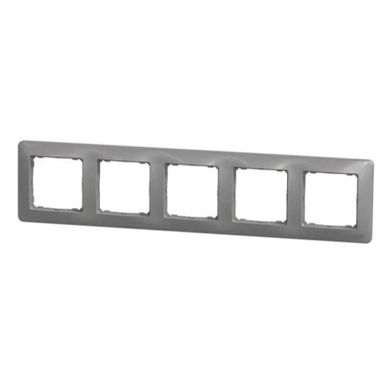 Рамка 5-місна Schneider Electric Sedna Design алюміній SDD313805