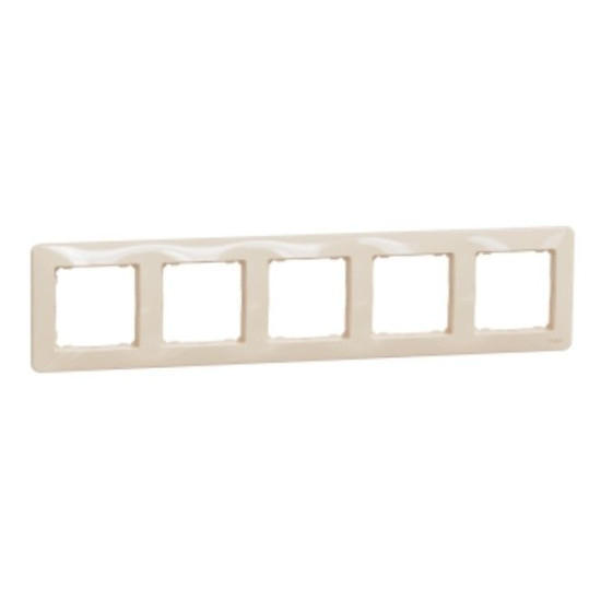 Рамка 5-постова Schneider Electric Sedna Design бежева SDD312805
