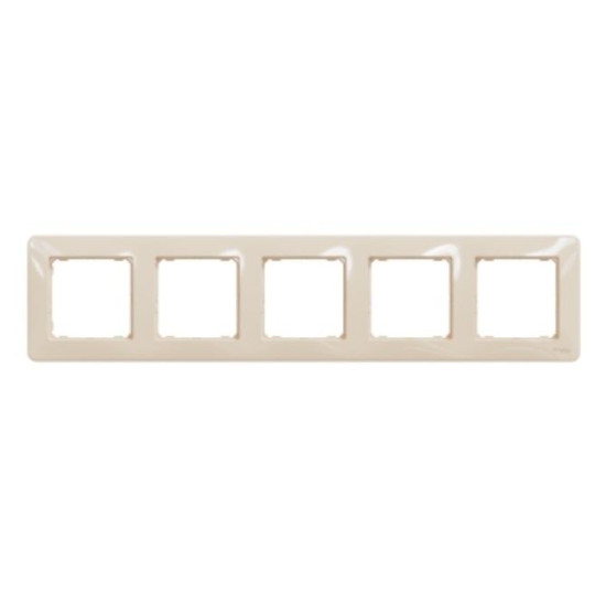 Рамка 5-постова Schneider Electric Sedna Design бежева SDD312805