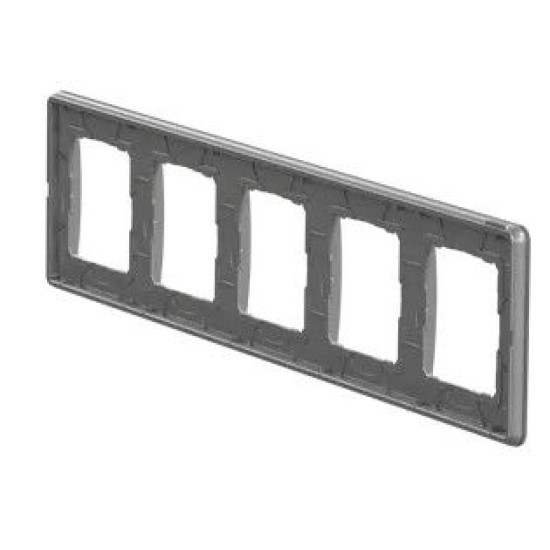 Рамка 5-постова Schneider Electric Sedna Elements штучне матове скло SDD362805