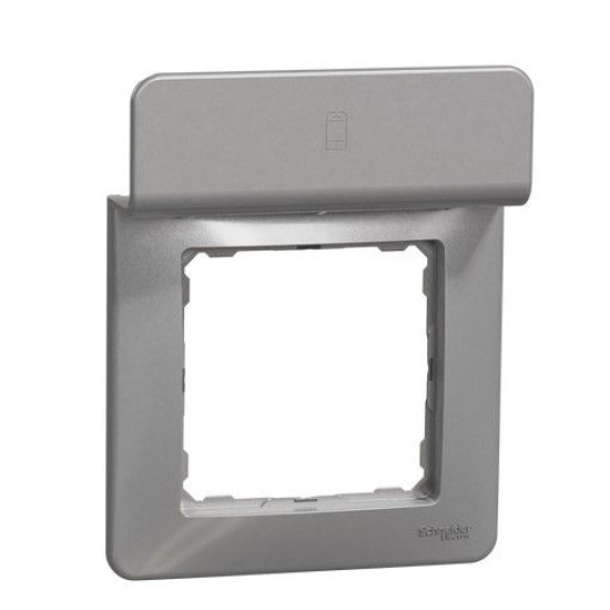 Рамка Schneider Electric Sedna Design з підставкою для мобільного алюміній SDD313809