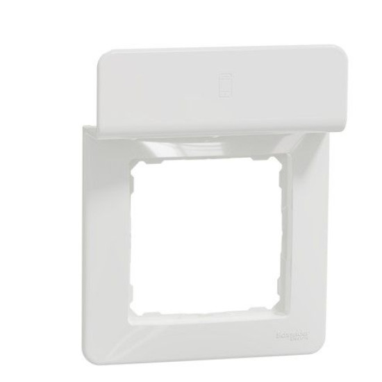 Рамка Schneider Electric Sedna Design з підставкою для мобільного біла SDD311809