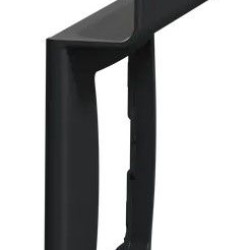 Рамка Schneider Electric Sedna Design з підставкою для мобільного чорна SDD314809