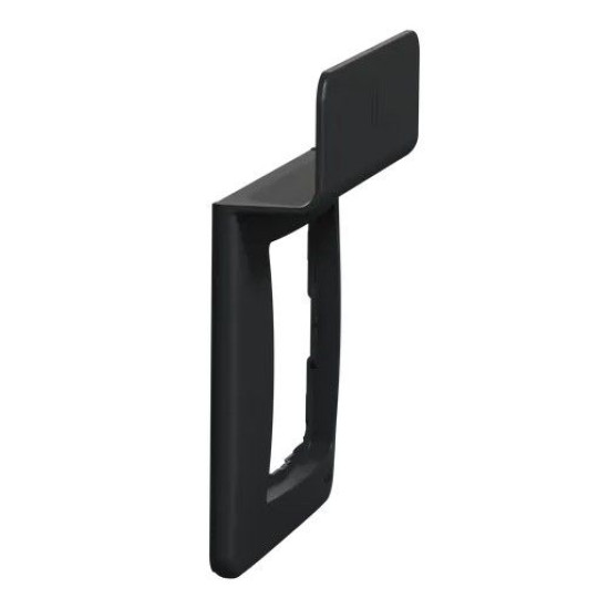 Рамка Schneider Electric Sedna Design з підставкою для мобільного чорна SDD314809