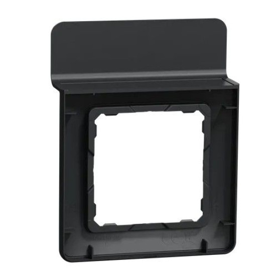 Рамка Schneider Electric Sedna Design з підставкою для мобільного чорна SDD314809